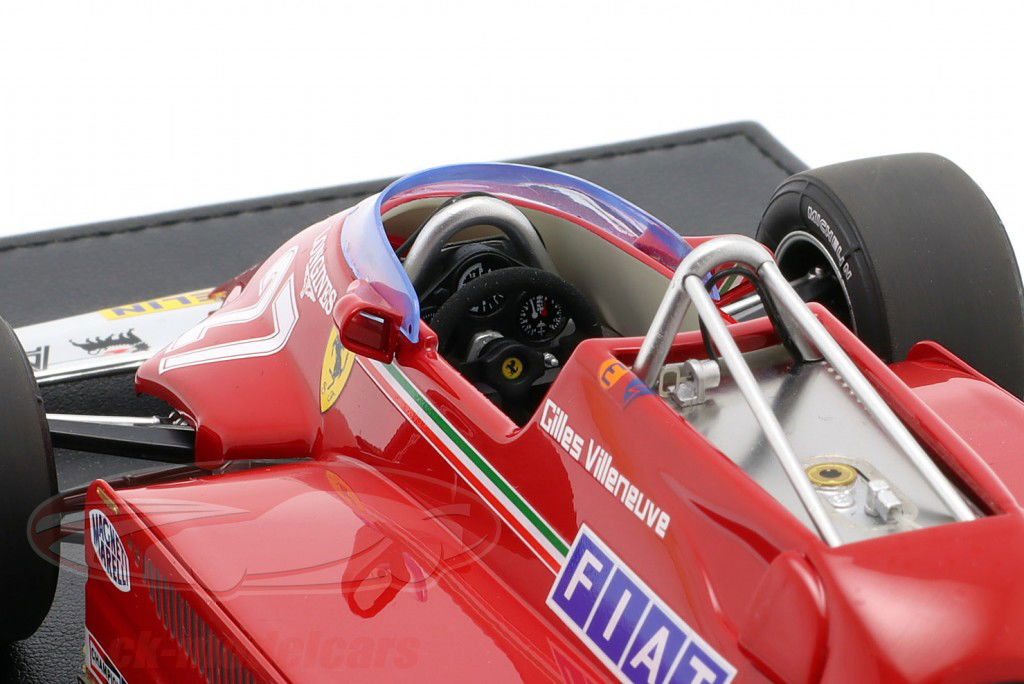 G. Villeneuve Ferrari 126CK #27 Sieger Spanien GP Formel 1 1981 1:18 GP Replicas