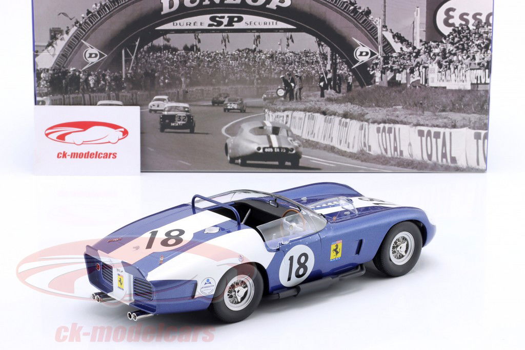 Ferrari TR61 NART #18 24h LeMans 1962 John Fulp, Peter Ryan 1:18 WERK83