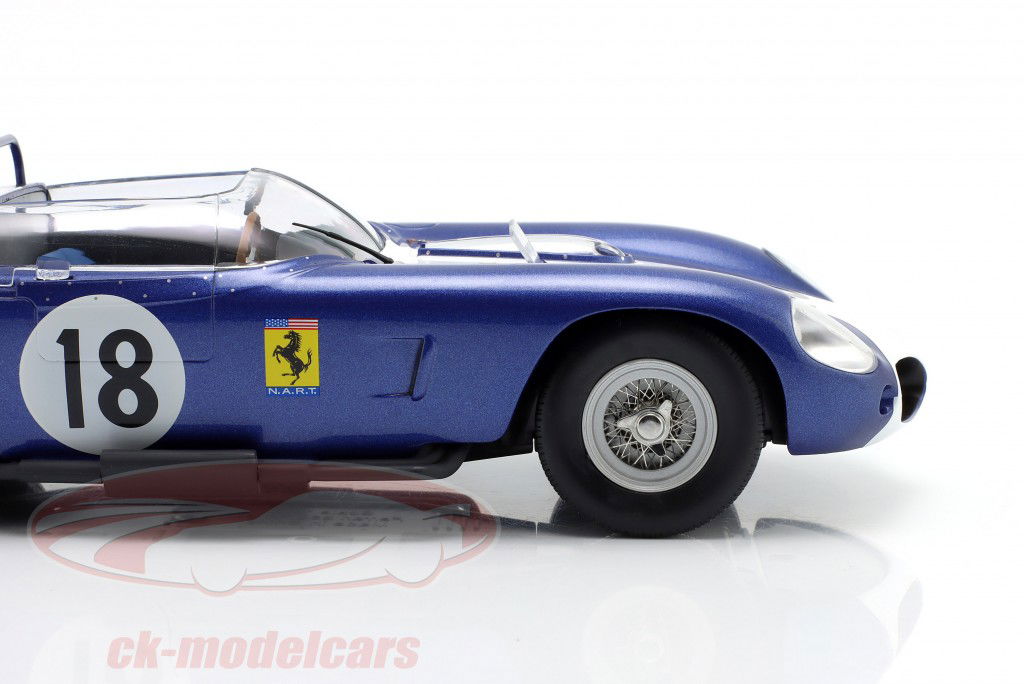 Ferrari TR61 NART #18 24h LeMans 1962 John Fulp, Peter Ryan 1:18 WERK83