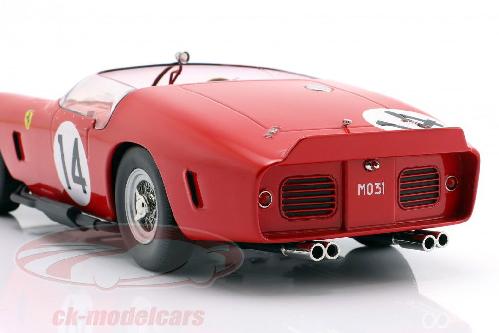 Ferrari 250 TR61 #14 gagnant 12h Sebring 1961 Gendebien, Hill 1:18 WERK83