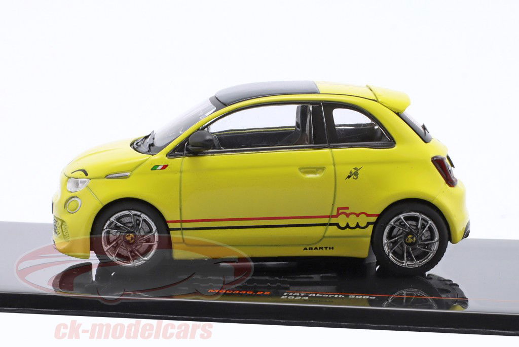 Fiat 500e Abarth Anno di costruzione 2024 giallo 1:43 Ixo