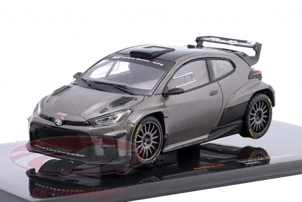 Toyota GR Yaris Rally2 Год постройки 2024 серый 1:43 Ixo