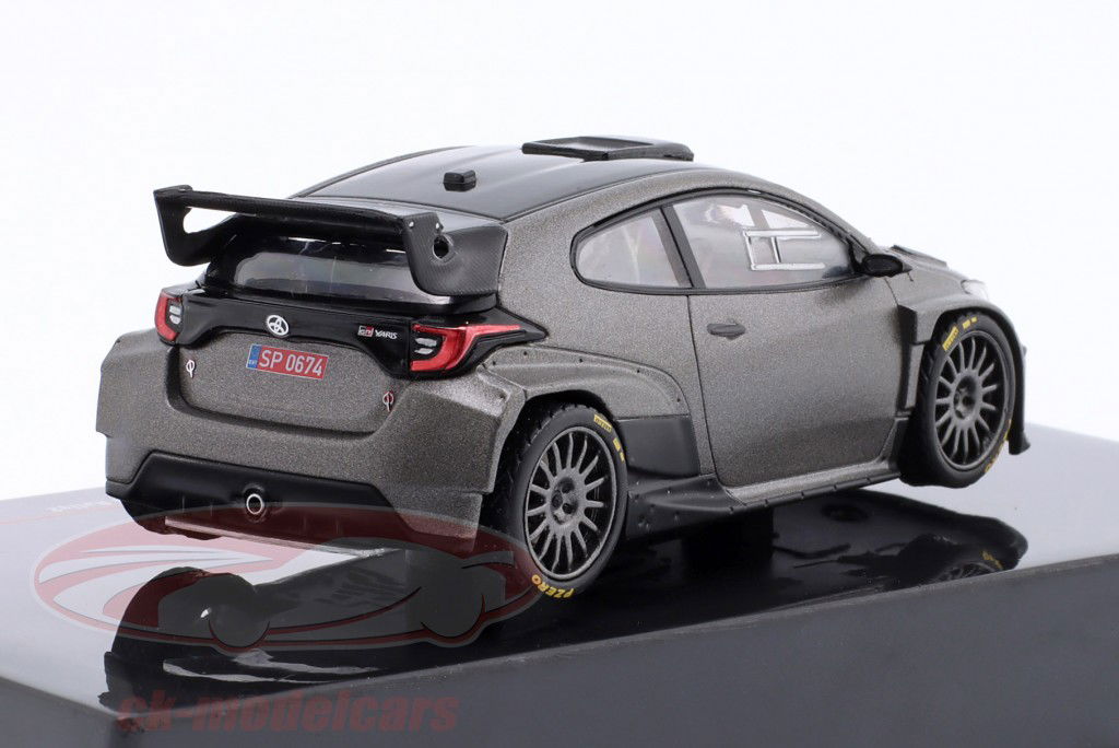 Toyota GR Yaris Rally2 Год постройки 2024 серый 1:43 Ixo
