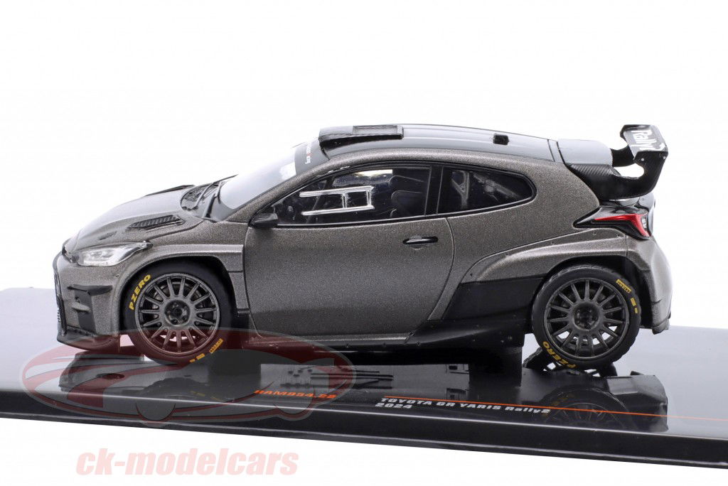 Toyota GR Yaris Rally2 Année de construction 2024 gris 1:43 Ixo