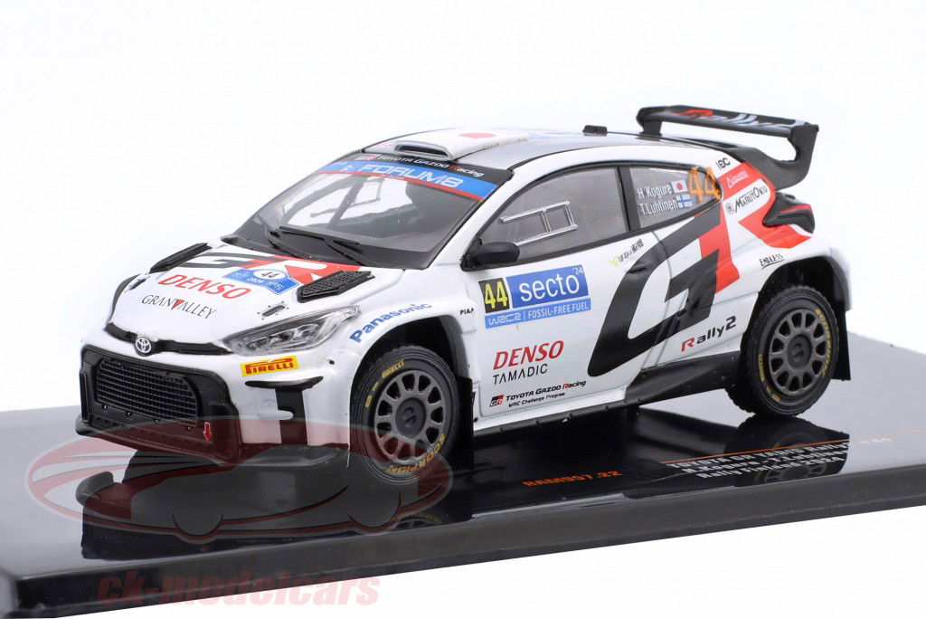 Toyota GR Yaris Rally2 Rally Finlande 2024 Kogure, Luhtinen 1:43 Ixo