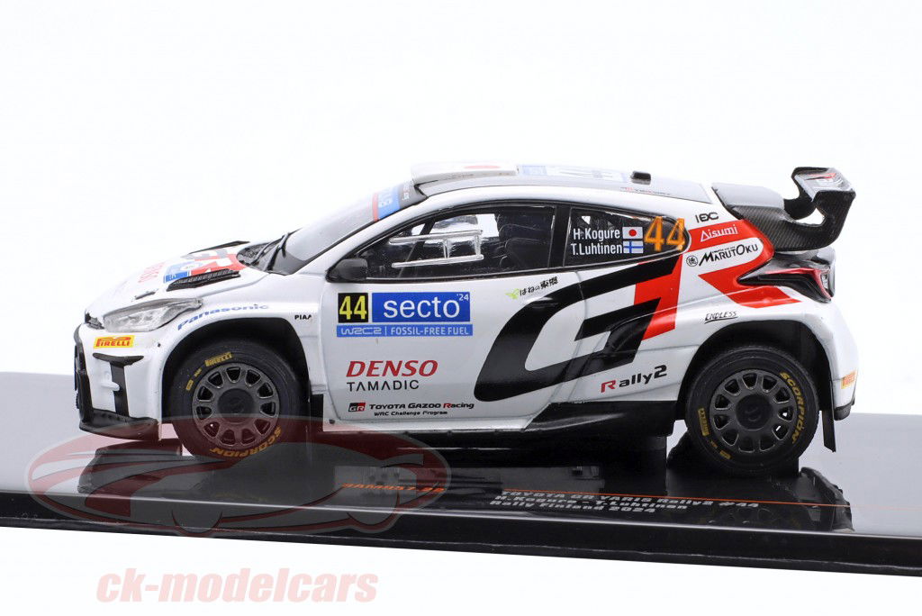 Toyota GR Yaris Rally2 Rally Finlande 2024 Kogure, Luhtinen 1:43 Ixo