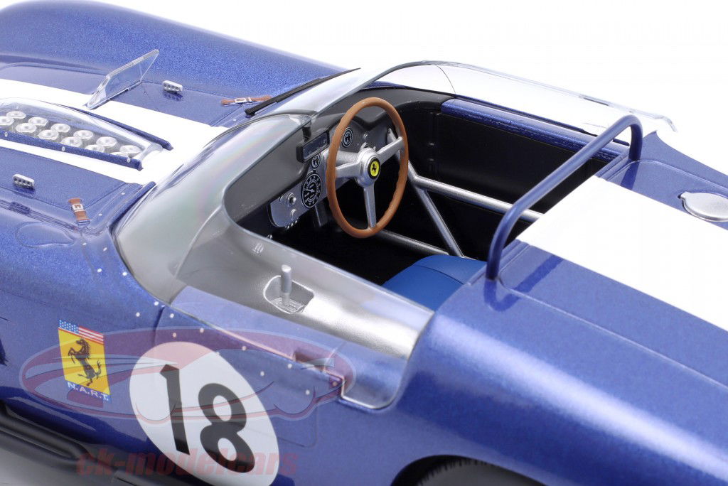 Ferrari TR61 NART #18 24h LeMans 1962 John Fulp, Peter Ryan 1:18 WERK83