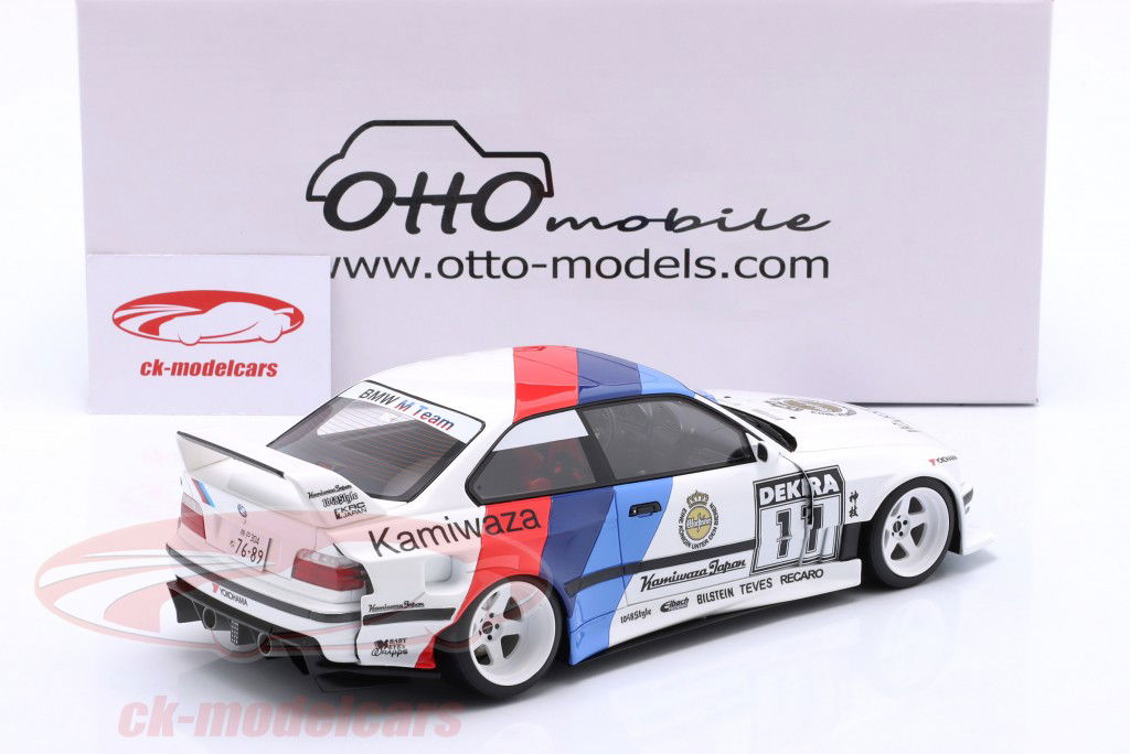 BMW E36 Coupe Kamiwaza Khyzyl Saleem #11 Год постройки 2024 белый 1:18 OttOmobile