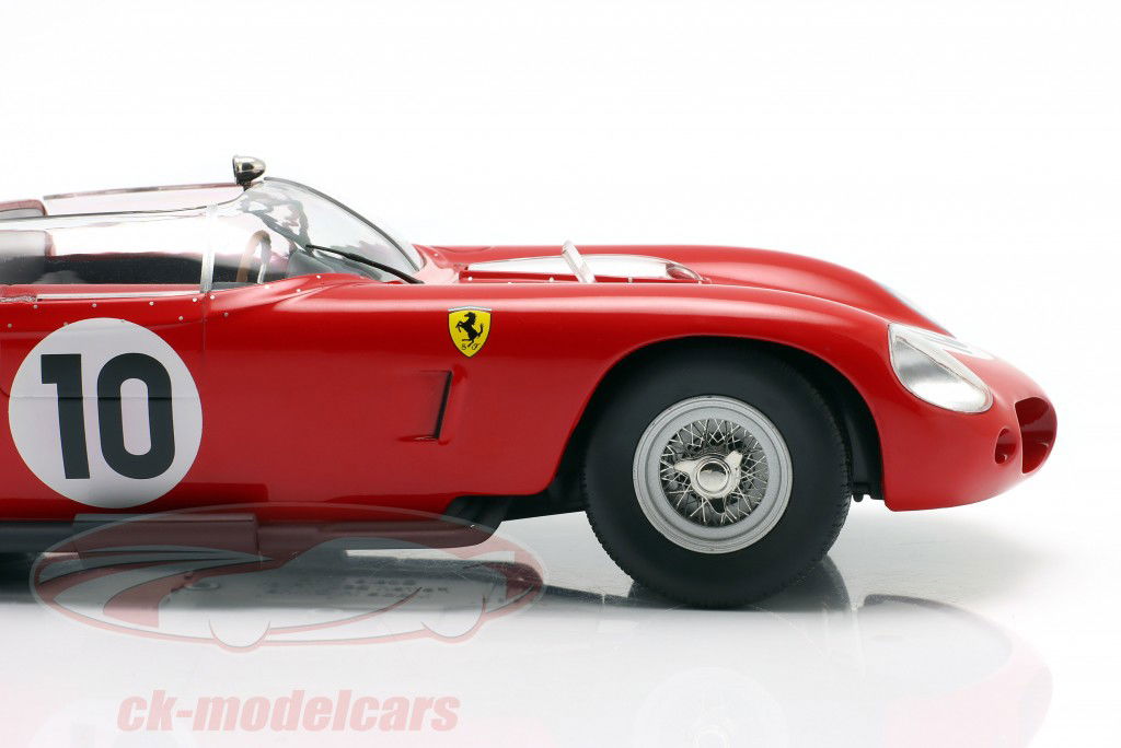 Ferrari 250 TR61 #10 winnaar 24h LeMans 1961 Gendebien, Hill 1:18 WERK83