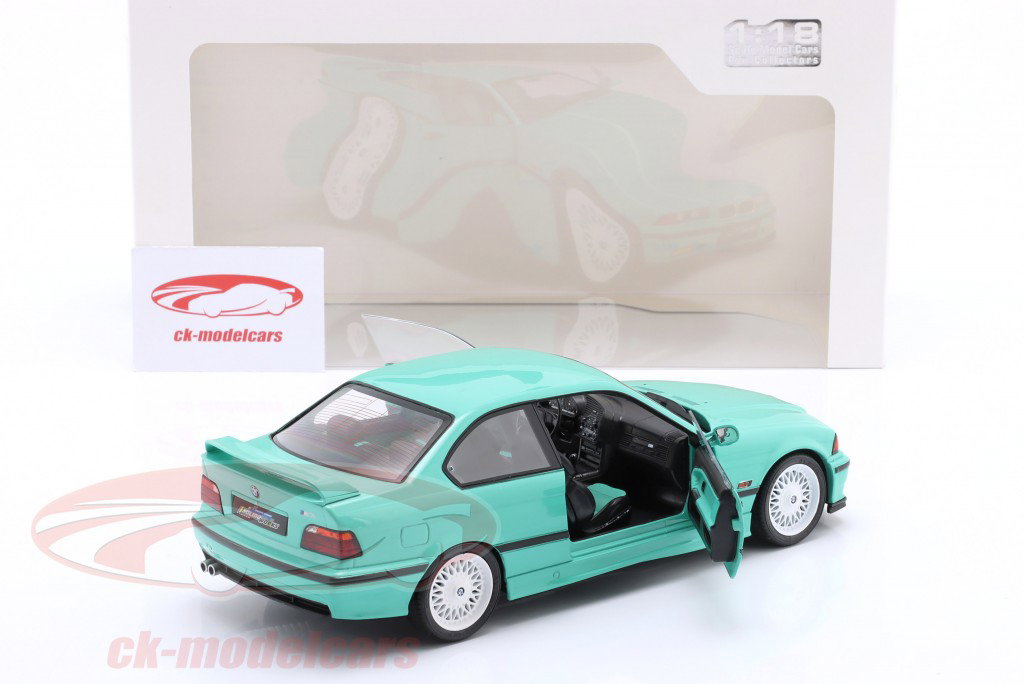 BMW M3 (E36) Coupe Année de construction 1991 vert menthe 1:18 Solido