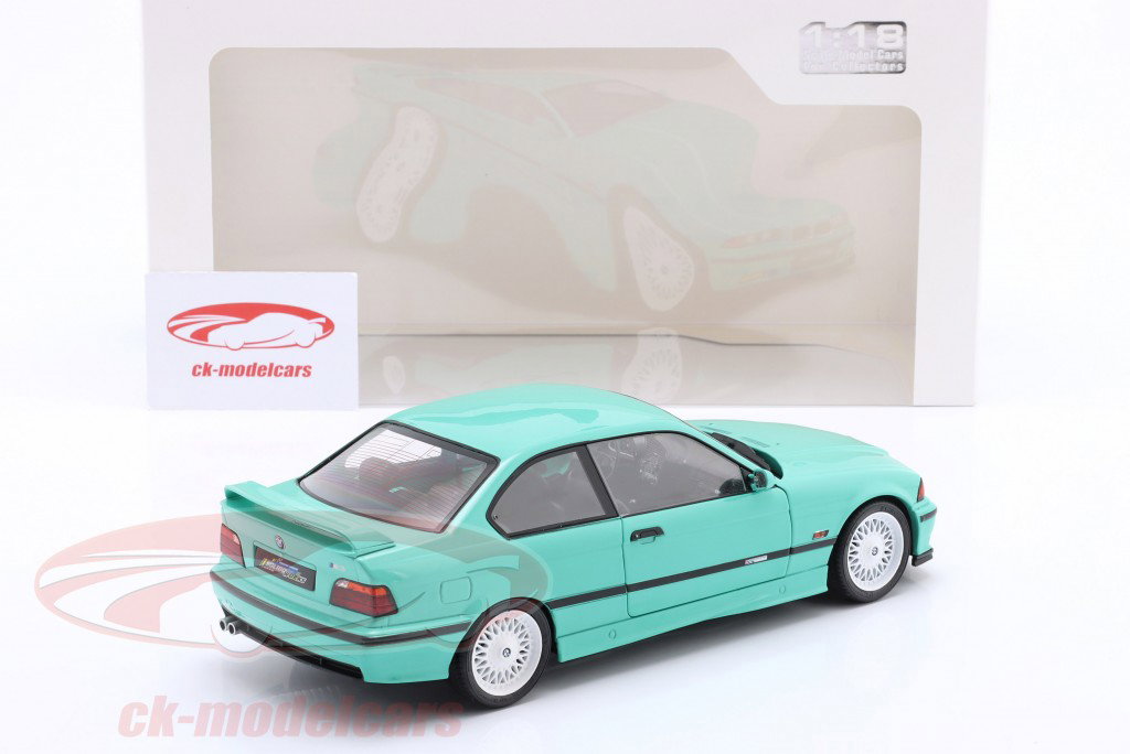 BMW M3 (E36) Coupe Année de construction 1991 vert menthe 1:18 Solido