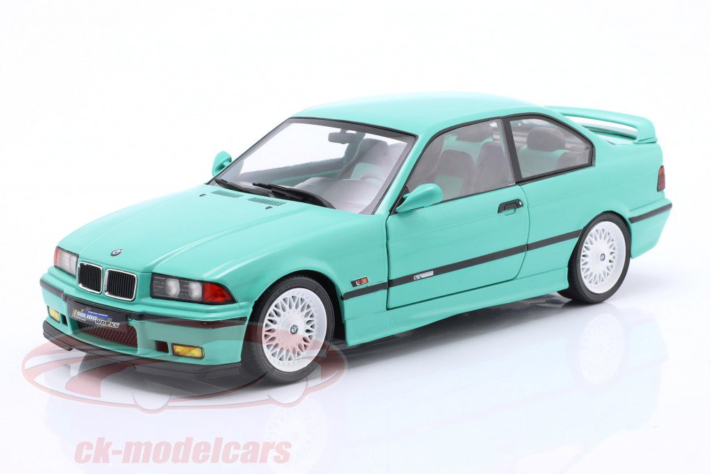 BMW M3 (E36) Coupe Année de construction 1991 vert menthe 1:18 Solido