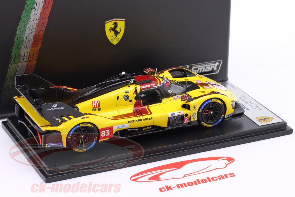 Ferrari 499P #83 победитель 24h LeMans 2025 Kubica, Ye, Hanson 1:43 LookSmart
