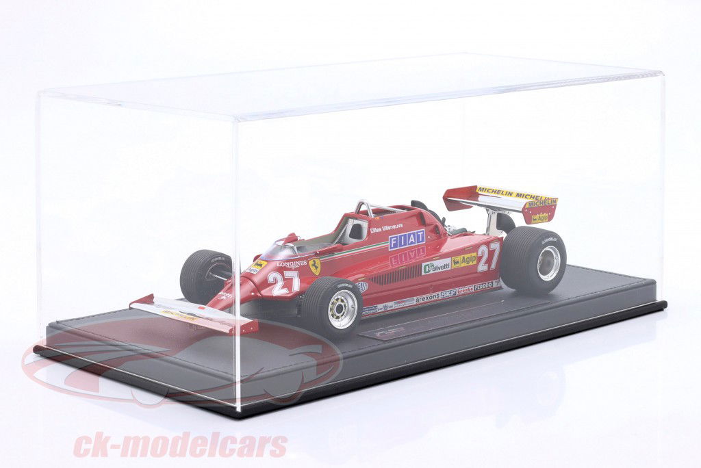 G. Villeneuve Ferrari 126CK #27 第三 加拿大 GP 公式 1 1981 1:18 GP Replicas