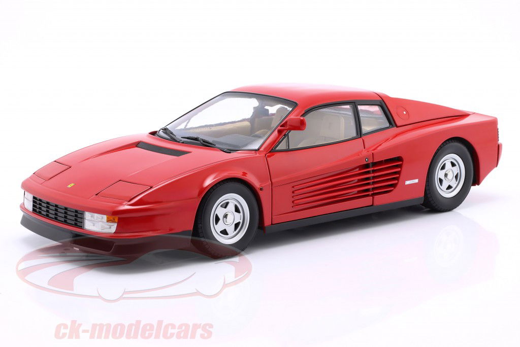 Ferrari Testarossa Monospecchio Год постройки 1984 красный 1:12 KK-Scale