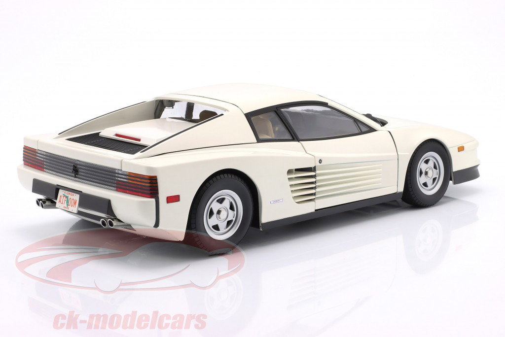 Ferrari Testarossa Monospeccio Versión estadounidense Año de construcción 1984 blanco 1:12 KK-Scale