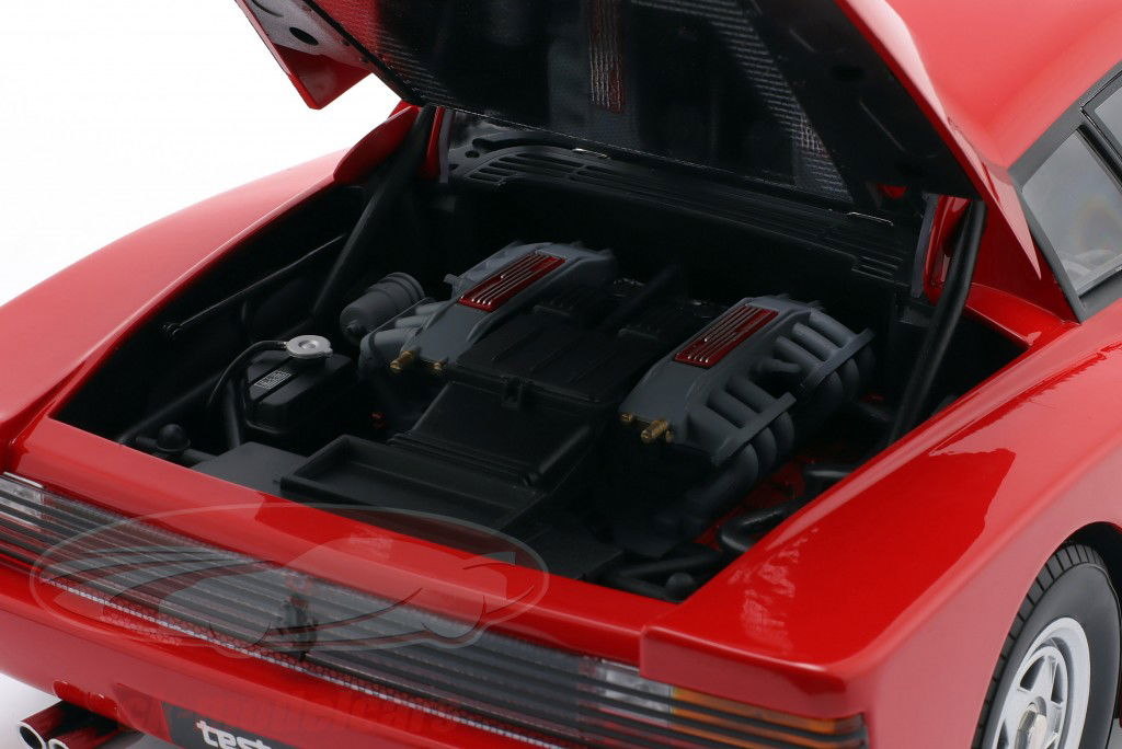 Ferrari Testarossa Año de construcción 1986 rojo 1:12 KK-Scale