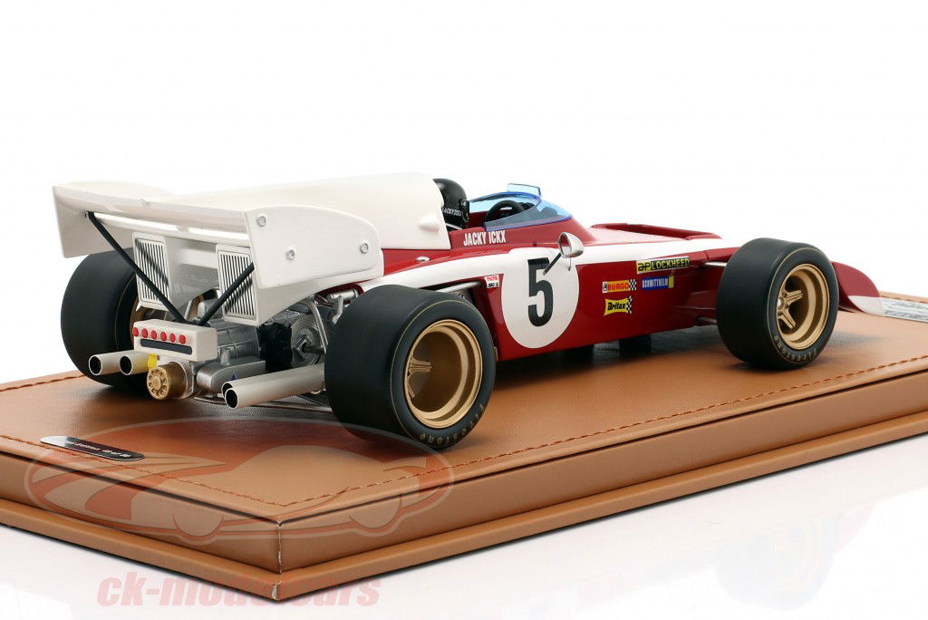 Jacky Ickx Ferrari 312B #5 Sudáfrica GP fórmula 1 1972 1:18 Tecnomodel