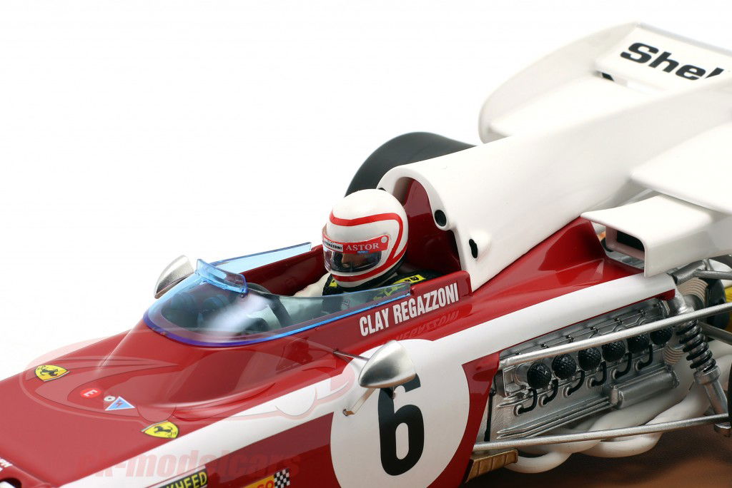 Clay Regazzoni Ferrari 312B2 #6 南非 GP 公式 1 1972 1:18 Tecnomodel