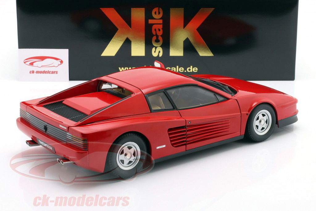 Ferrari Testarossa Monospecchio Год постройки 1984 красный 1:12 KK-Scale