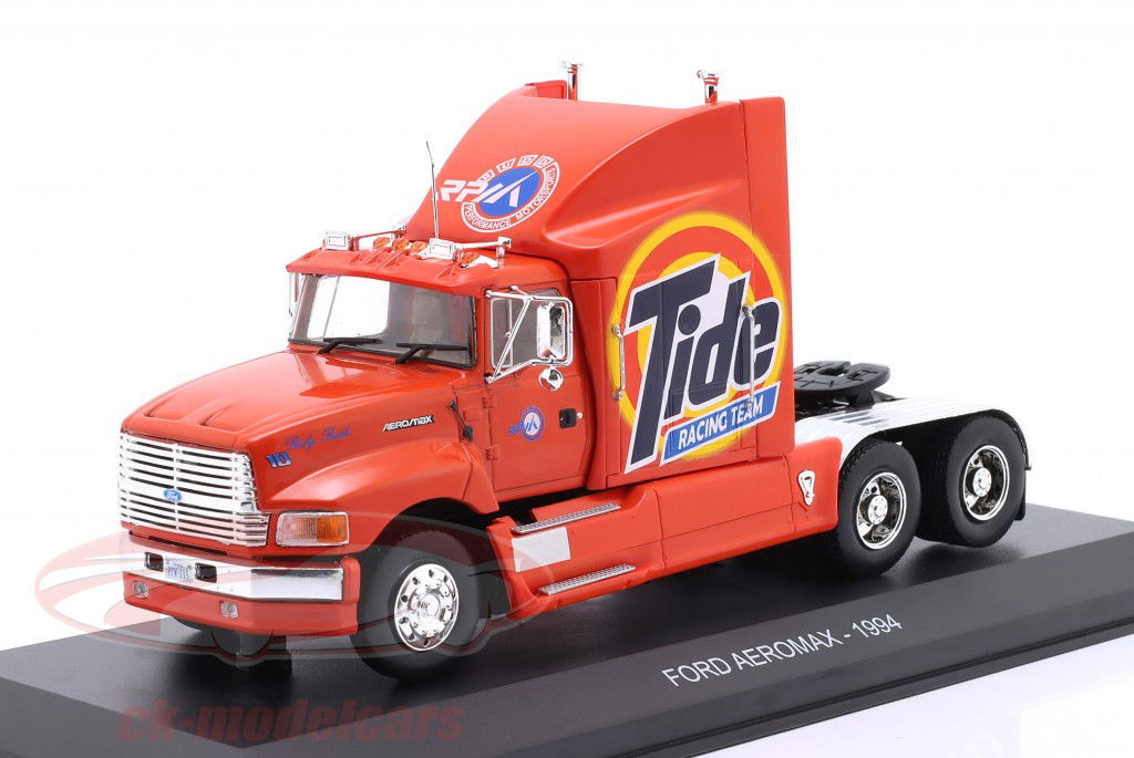 Ford Aeromax Tide Racing Team Camion 1994 orange 1:43 Hachette