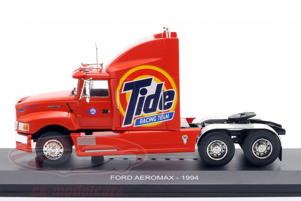 Ford Aeromax Tide Racing Team Lastbil 1994 orange 1:43 Hachette