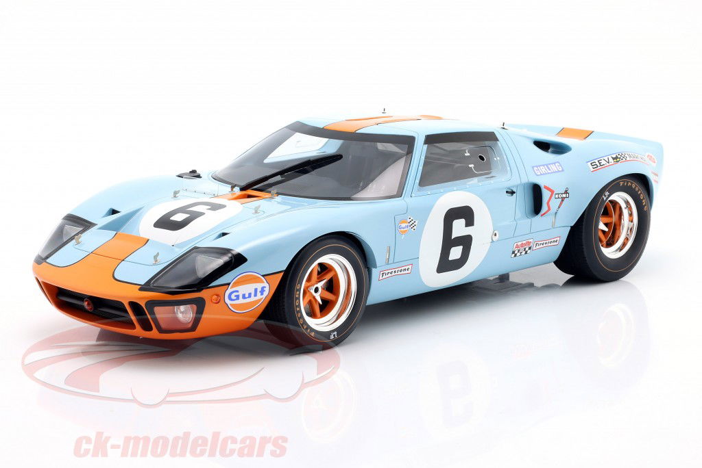 Ford GT40 Mk I #6 Sieger 24h LeMans 1969 Ickx, Oliver 1:12 WERK83