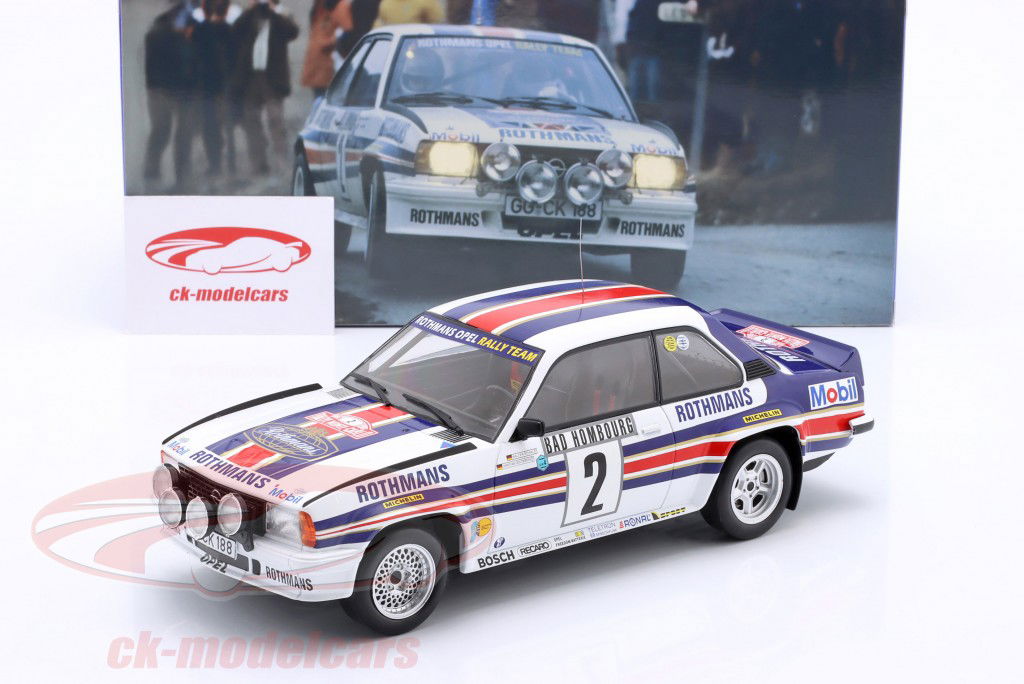 Opel Ascona 400 Night Version #2 Ganador Rallye Monte Carlo 1982 Röhrl, Geistdörfer 1:18 WERK83
