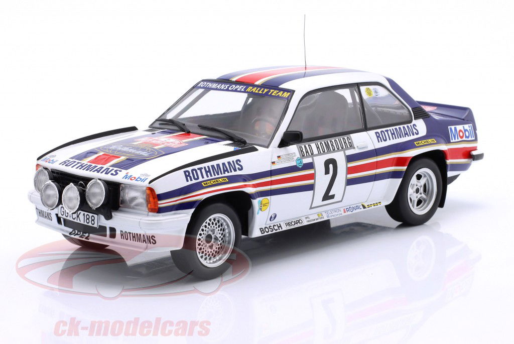 Opel Ascona 400 Night Version #2 Ganador Rallye Monte Carlo 1982 Röhrl, Geistdörfer 1:18 WERK83