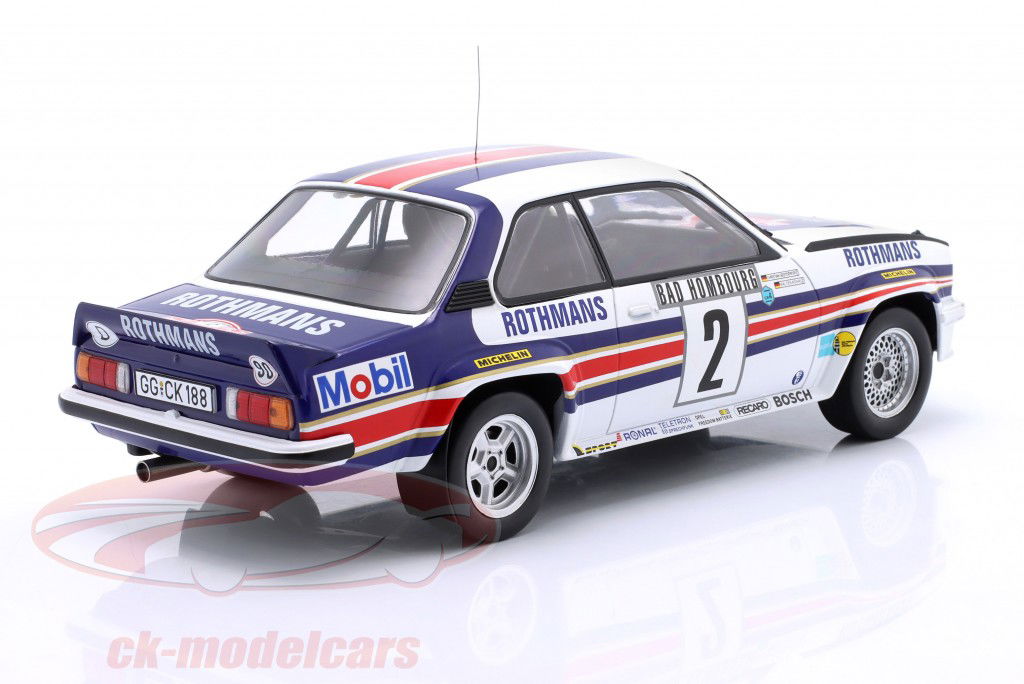 Opel Ascona 400 Night Version #2 Ganador Rallye Monte Carlo 1982 Röhrl, Geistdörfer 1:18 WERK83