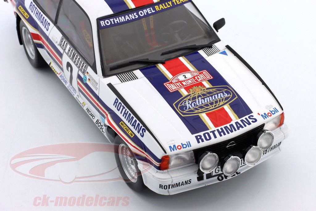 Opel Ascona 400 Night Version #2 Vinder Rallye Monte Carlo 1982 Röhrl, Geistdörfer 1:18 WERK83