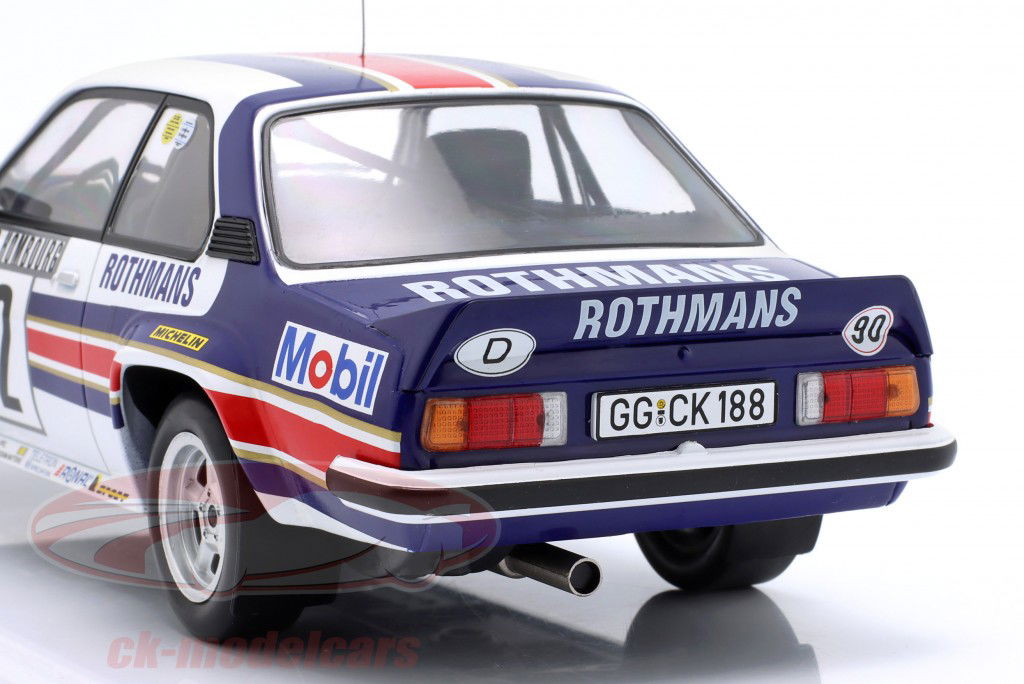 Opel Ascona 400 Night Version #2 Ganhador Rallye Monte Carlo 1982 Röhrl, Geistdörfer 1:18 WERK83