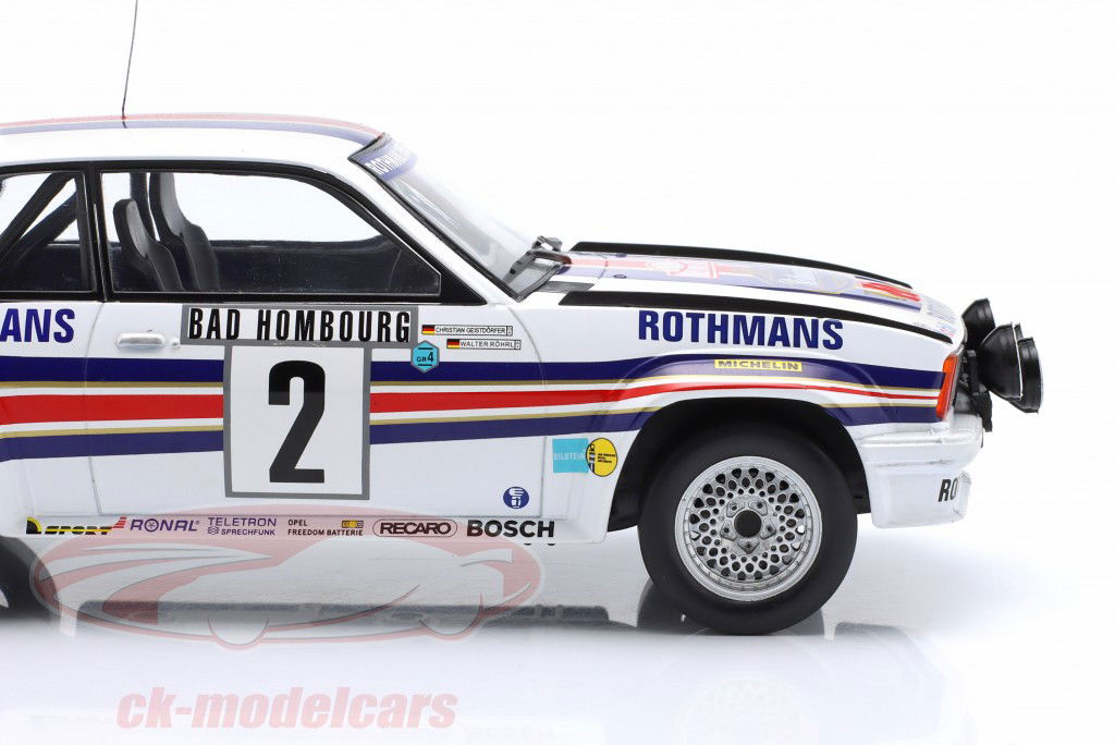 Opel Ascona 400 Night Version #2 Winnaar Rallye Monte Carlo 1982 Röhrl, Geistdörfer 1:18 WERK83