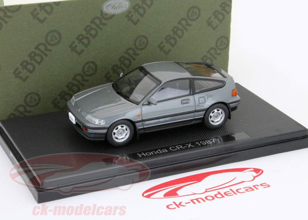 ホンダバラードスポーツCR-X Siの年1987グレー1時43エブロ
