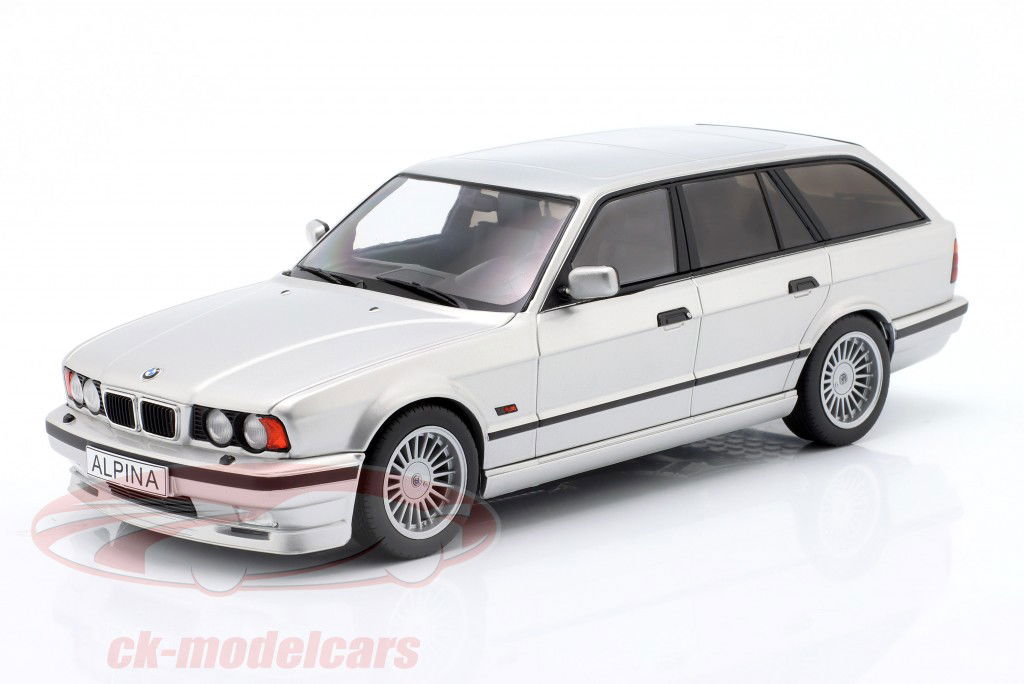 BMW Alpina B10 (E34) 4.6 Touring Год постройки 1991 серебро 1:18 ModelCar Group
