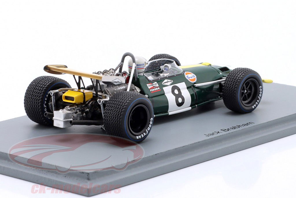 Jack Brabham Brabham BT26A #8 3° Messico GP formula 1 1969 1:43 Spark