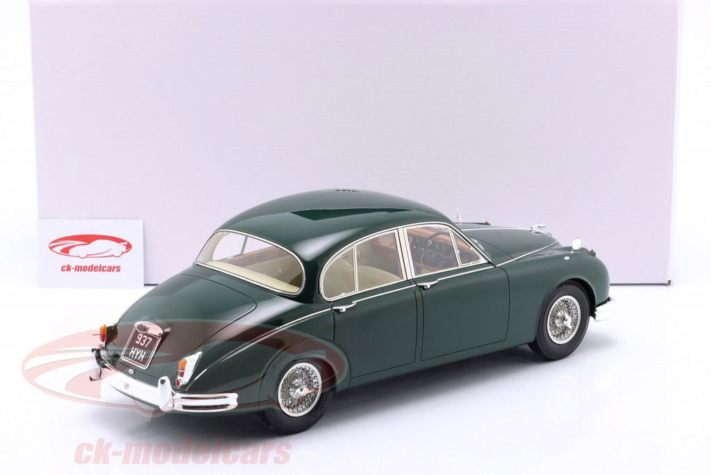 Jaguar MK II Année de construction 1959-1968 british racing vert 1:12 Matrix