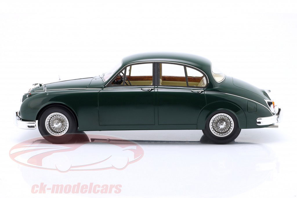 Jaguar MK II Année de construction 1959-1968 british racing vert 1:12 Matrix