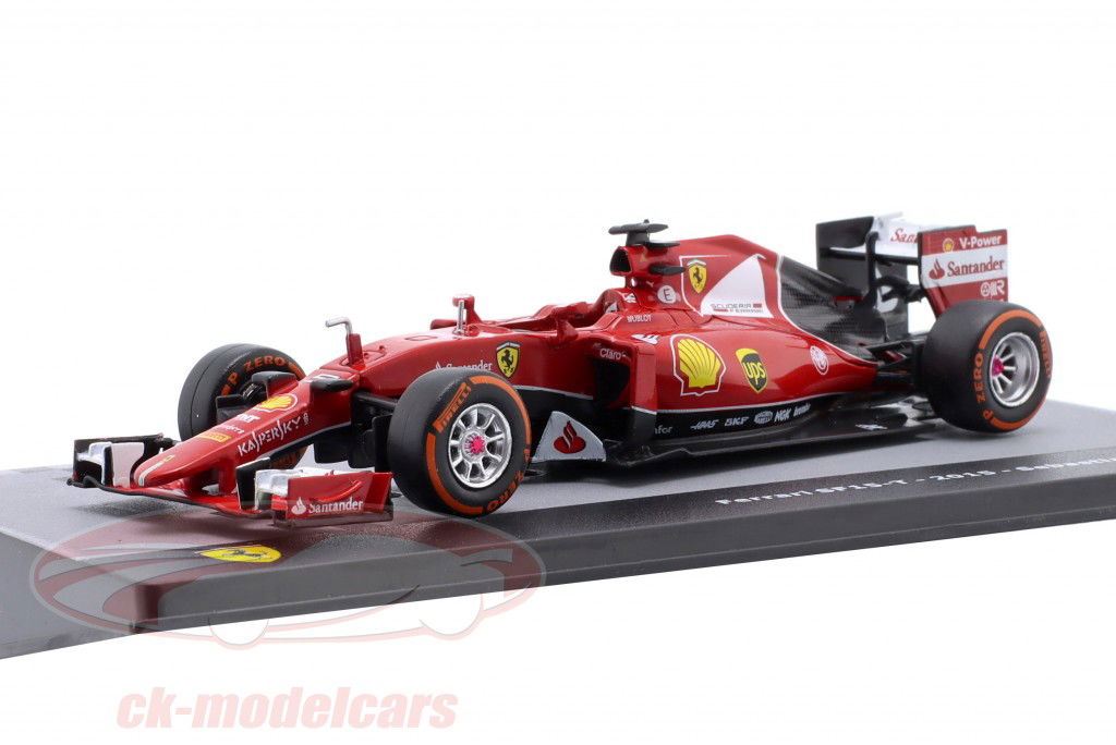 Sebastian Vettel Ferrari SF15-T #5 formule 1 2015 1:43 Altaya