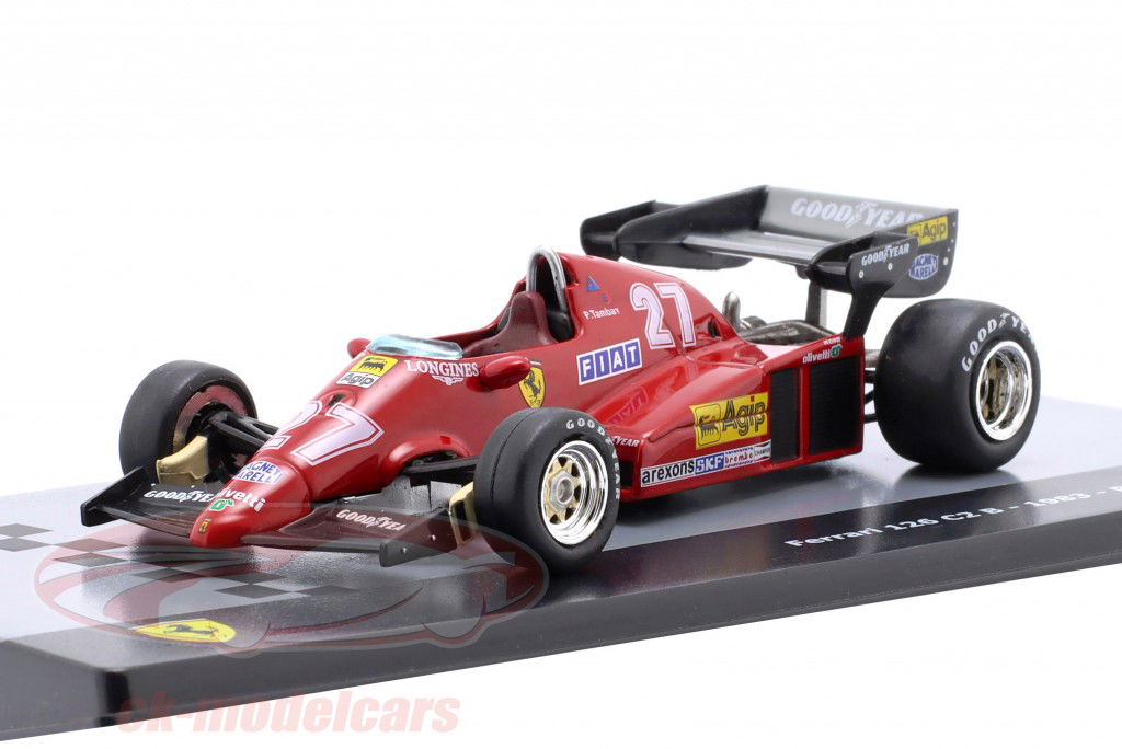 Patrick Tambay Ferrari 126C2B #27 формула 1 1983 1:43 Altaya