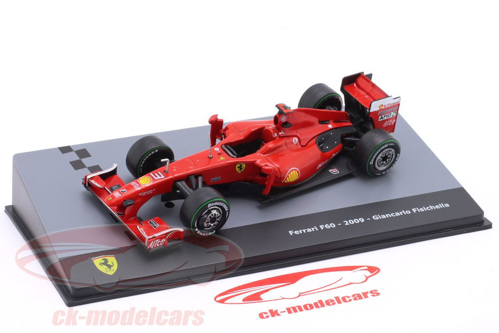 Giancarlo Fisichella Ferrari F60 #3 формула 1 2009 1:43 Altaya