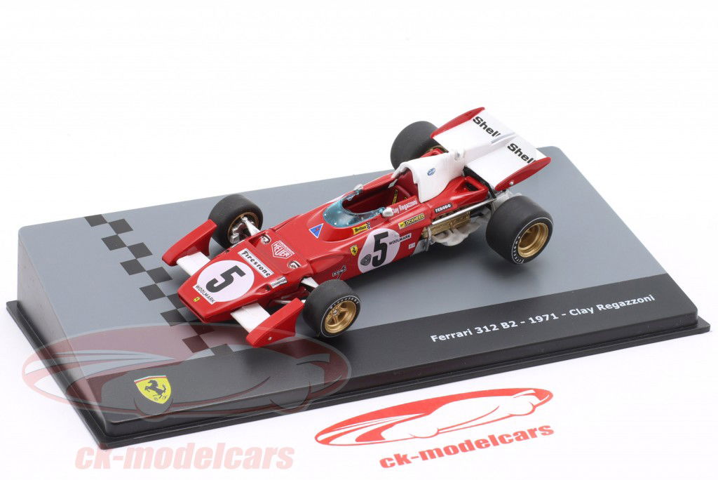 Clay Regazzoni Ferrari 312B2 #5 Formel 1 1971 1:43 Altaya