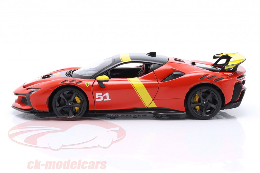 Ferrari SF90 XX #51 24h LeMans gagnant 2023 Livrée 1:18 Bburago Signature