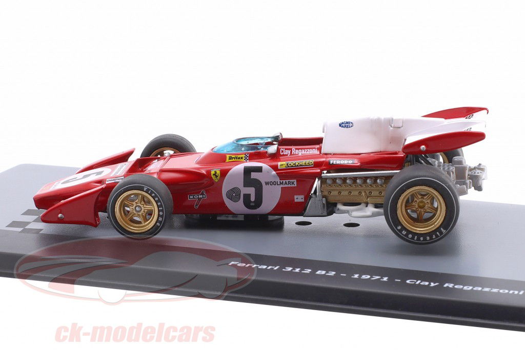 Clay Regazzoni Ferrari 312B2 #5 Formel 1 1971 1:43 Altaya