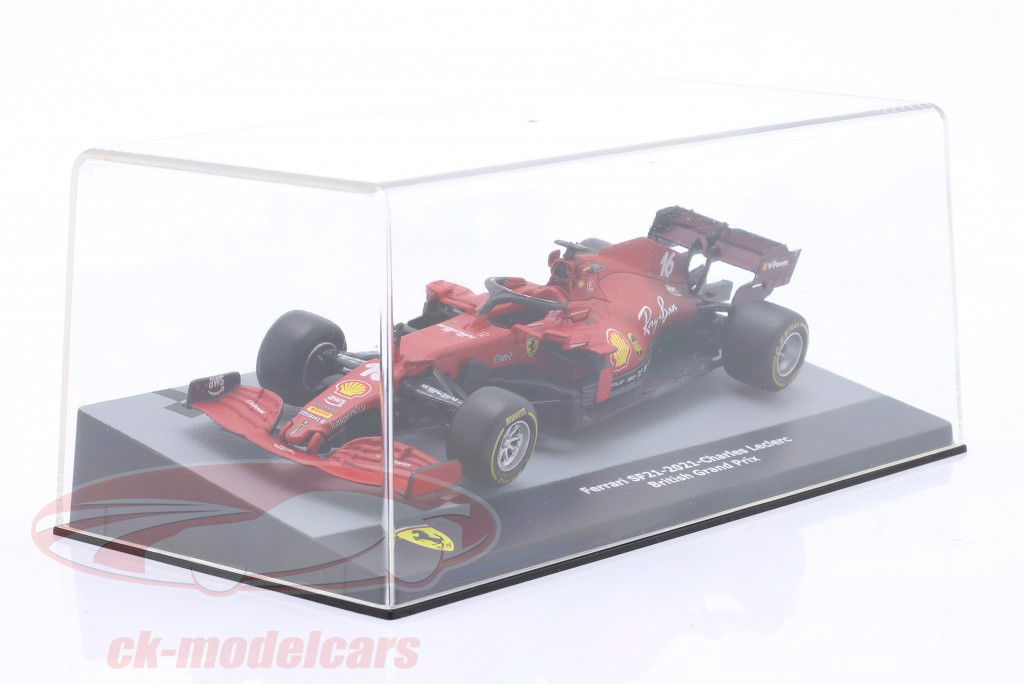 Charles Leclerc Ferrari SF21 #16 2nd British GP Formel 1 2021 1:43 Altaya