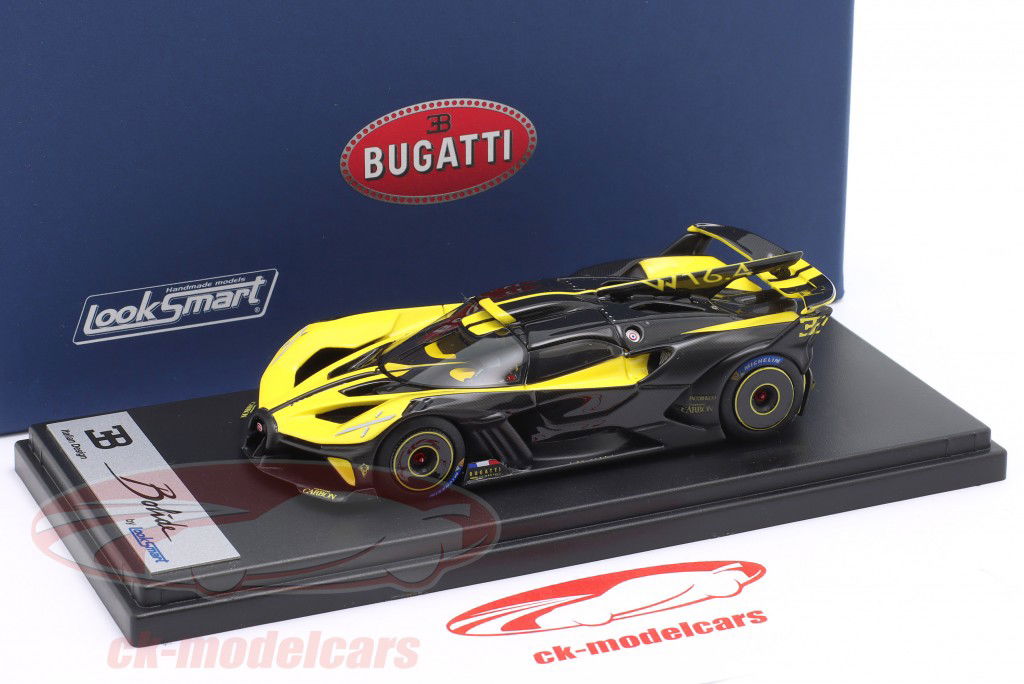 Bugatti Bolide Année de construction 2024 Molsheim jaune 1:43 LookSmart
