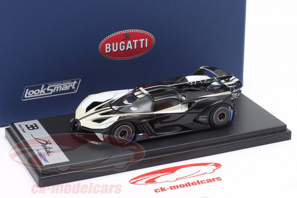 Bugatti Bolide Ano de construção 2024 branco quartzo 1:43 LookSmart