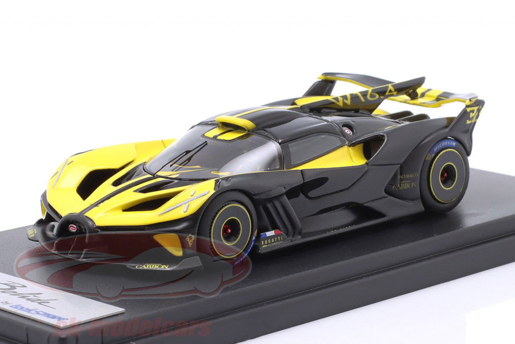 Bugatti Bolide Bouwjaar 2024 Molsheim geel 1:43 LookSmart