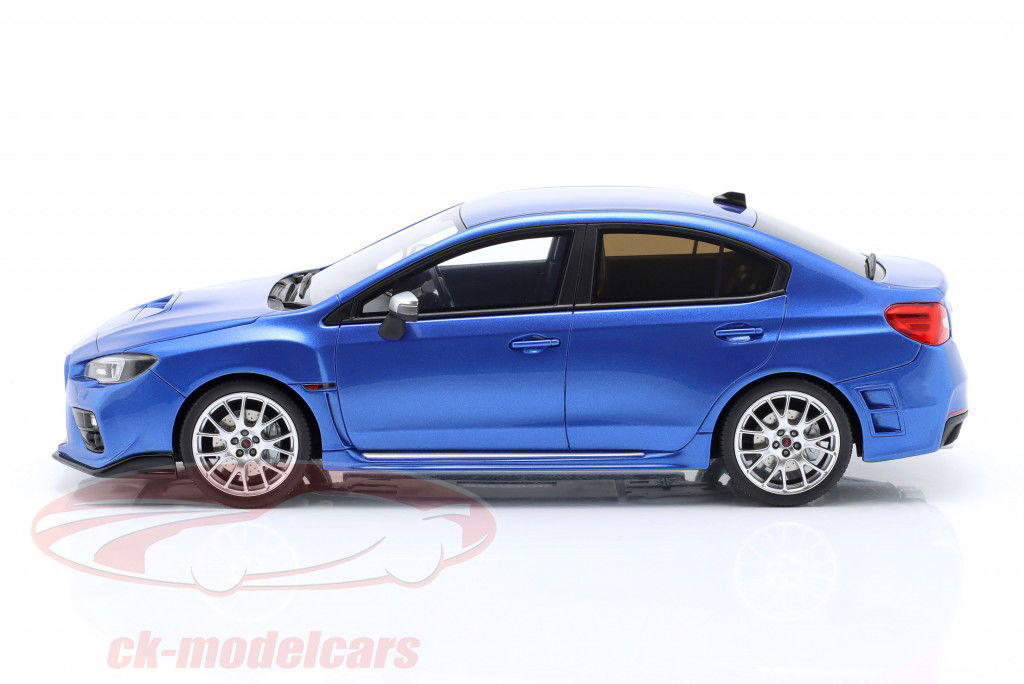 Subaru WRX Sti S207 建造年份 2015 蓝色的 金属 1:18 OttOmobile