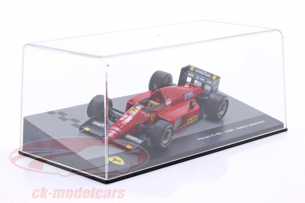 Stefan Johansson Ferrari F1/86 #28 formule 1 1986 1:43 Altaya